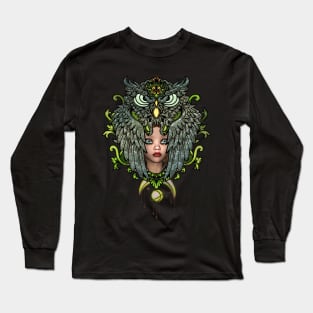 In the protection of the owl Long Sleeve T-Shirt